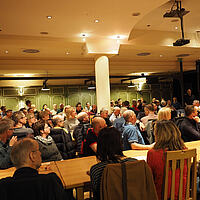 Alpencross Diavortrag im Brauhaus